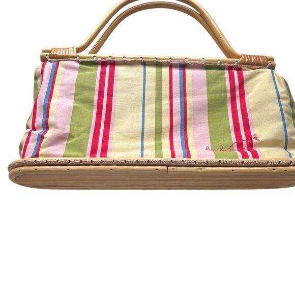 Buzz by Jane Fox Precious unique purse with Bamboo handles - Picture 1 of 5